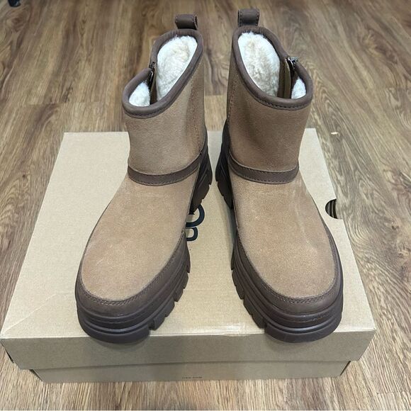 UGG Ashton waterproof platform ankle boots booties shoes women’s 9 new - Picture 2 of 7